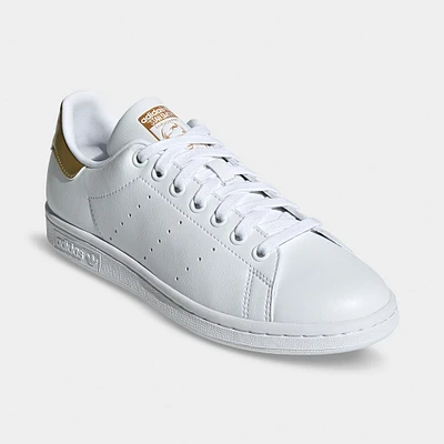 adidas Originals Women's Stan Smith Cloud White / - Gold Metallic