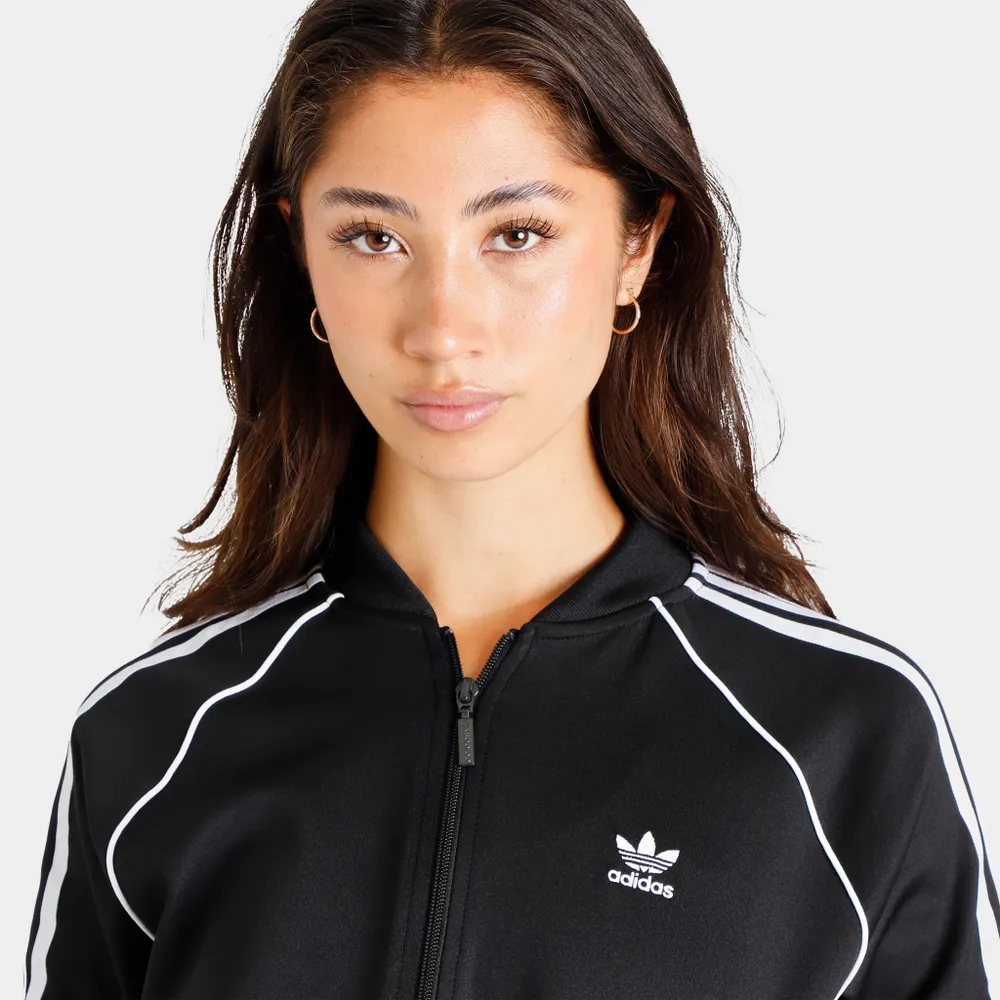 Adidas Originals Women's Primeblue SST Track Jacket Black / White