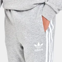 adidas Originals Juniors’ 3-Stripes Pants Medium Heather Grey / White