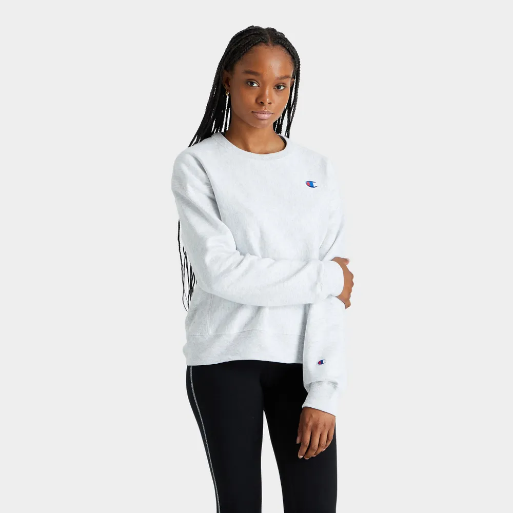 Champion Women's Reverse Weave Crewneck / GFS Silver Grey