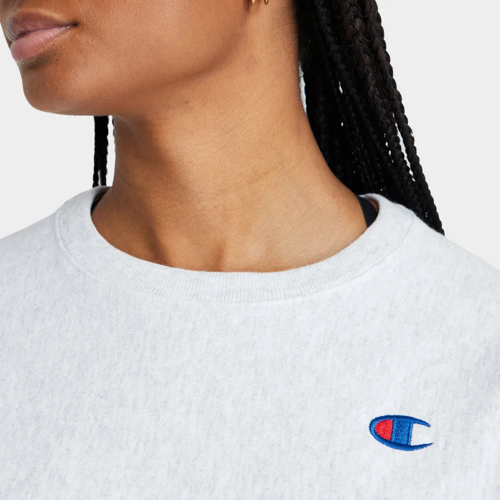 Champion Women's Reverse Weave Crewneck / GFS Silver Grey