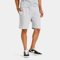 Lacoste Organic Brushed Cotton Fleece Shorts / Heather Grey