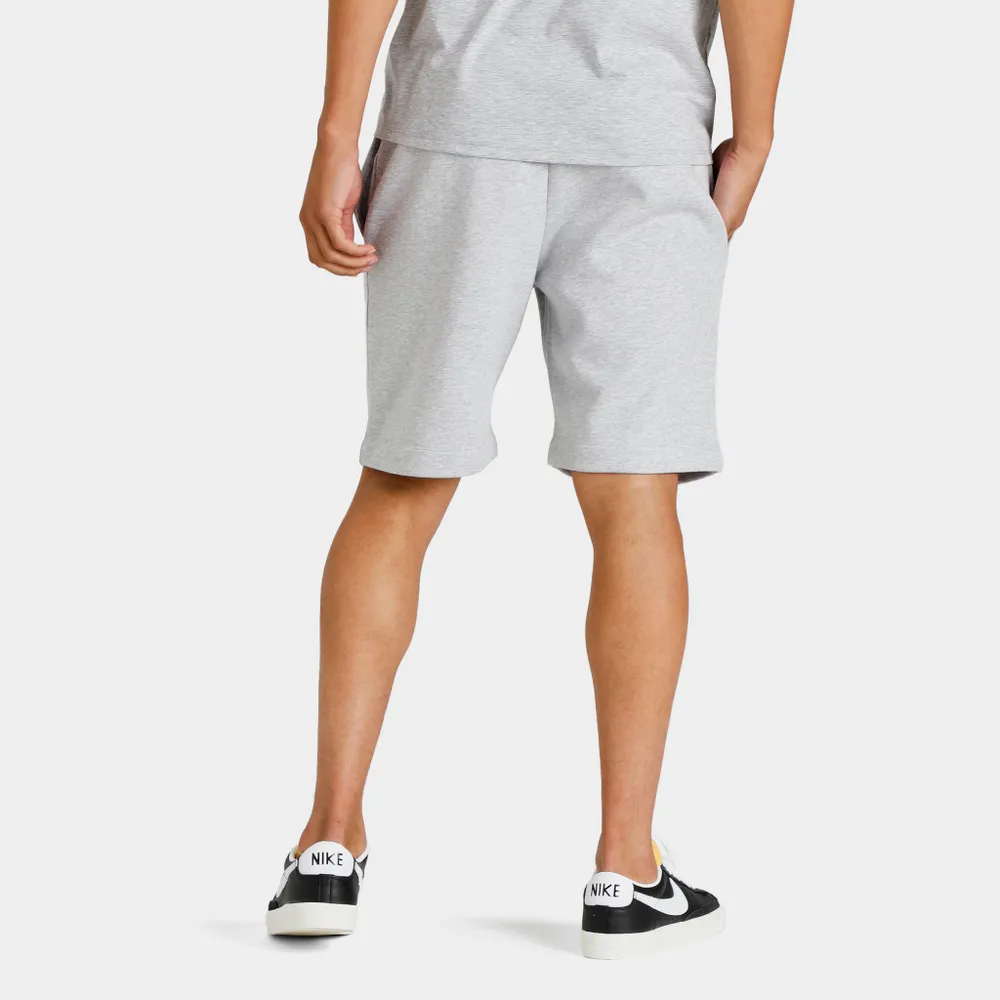 Lacoste Organic Brushed Cotton Fleece Shorts / Heather Grey