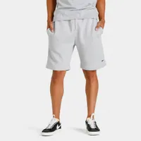 Lacoste Organic Brushed Cotton Fleece Shorts / Heather Grey