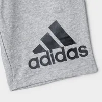 adidas Junior Boys’ Essentials Shorts Medium Grey Heather / Black