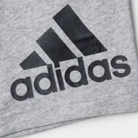 adidas Junior Boys’ Essentials Shorts Medium Grey Heather / Black