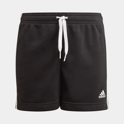 adidas Junior Girls’ Essentials 3-Stripes Shorts Black / White