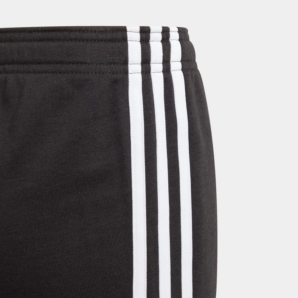 adidas Junior Girls’ Essentials 3-Stripes Shorts Black / White