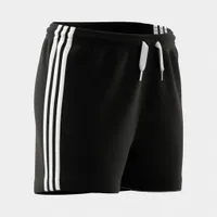 adidas Junior Girls’ Essentials 3-Stripes Shorts Black / White