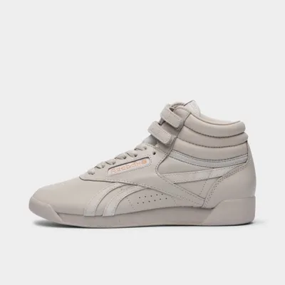 Reebok x Cardi B Women’s Freestyle Hi Moonstone / Boulder Flare - Cloud White