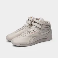 Reebok x Cardi B Women’s Freestyle Hi Moonstone / Boulder Flare - Cloud White