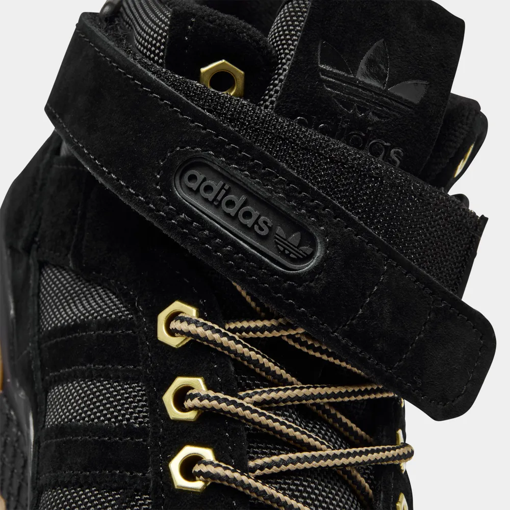 adidas Originals Juniors' Forum Mid Core Black / - Gum 3