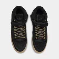 adidas Originals Juniors' Forum Mid Core Black / - Gum 3