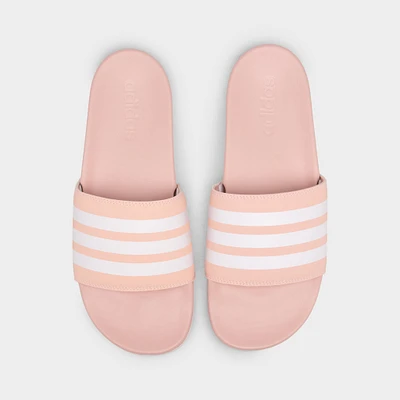 adidas Originals Women's Adilette Comfort Slides Vapour Pink / Cloud White