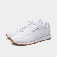 Reebok Classic Leather White / Pure Grey 3 - Rubber Gum