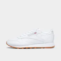 Reebok Women’s Classic Leather White / Pure Grey 3 - Gum