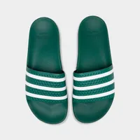 adidas Originals Adilette Slides Collegiate Green / Cloud White