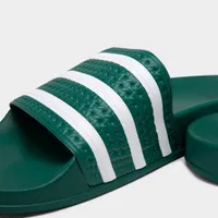 adidas Originals Adilette Slides Collegiate Green / Cloud White