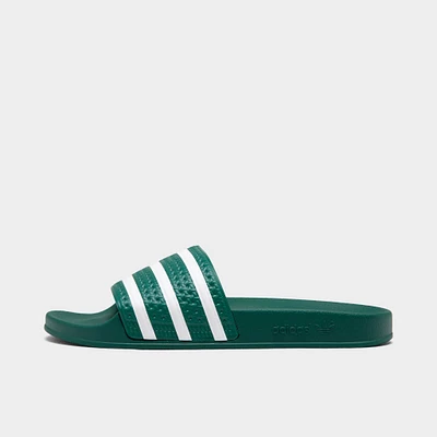 adidas Originals Adilette Slides Collegiate Green / Cloud White