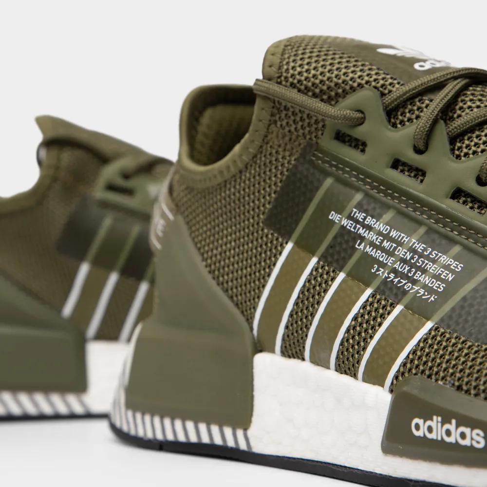 adidas Originals NMD_R1 V2 Focus Olive / Cloud White - Core Black