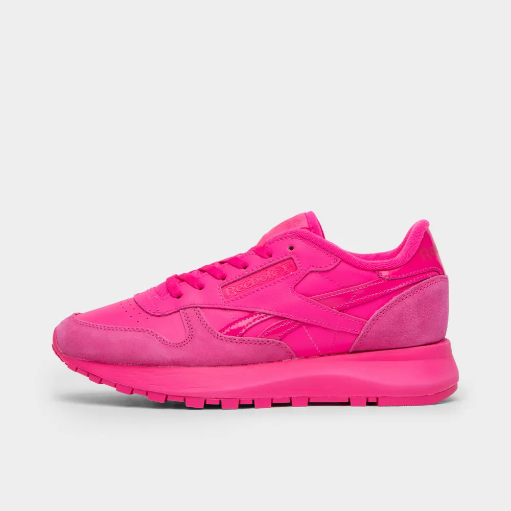 Reebok Classic Leather Women’s Size 7 Athletic Sneaker Pink Running Shoe  #811