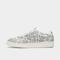 Reebok x Keith Haring Club C Chalk / Pure Grey 8