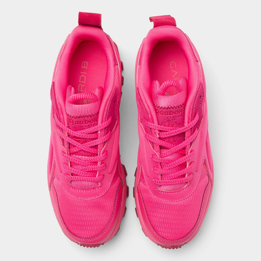 Reebok x Cardi B Junior Girls’ Classic Leather V2 / Astro Pink