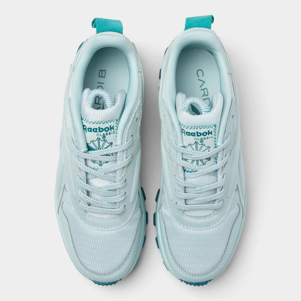 Reebok x Cardi B Junior Girls’ Classic Leather V2 / Seaport Teal