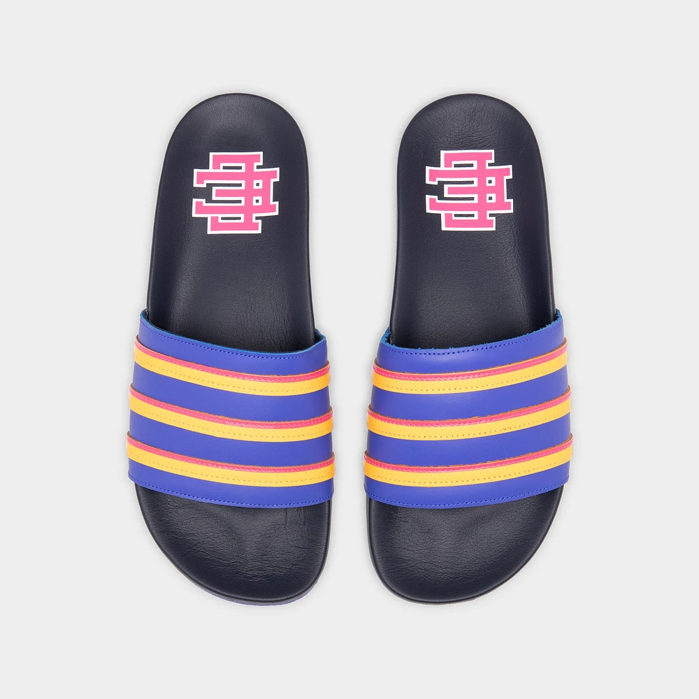 adidas x Eric Emanuel Adilette Slides Legion Ink / Sonic - Gold