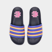 adidas x Eric Emanuel Adilette Slides Legion Ink / Sonic - Gold