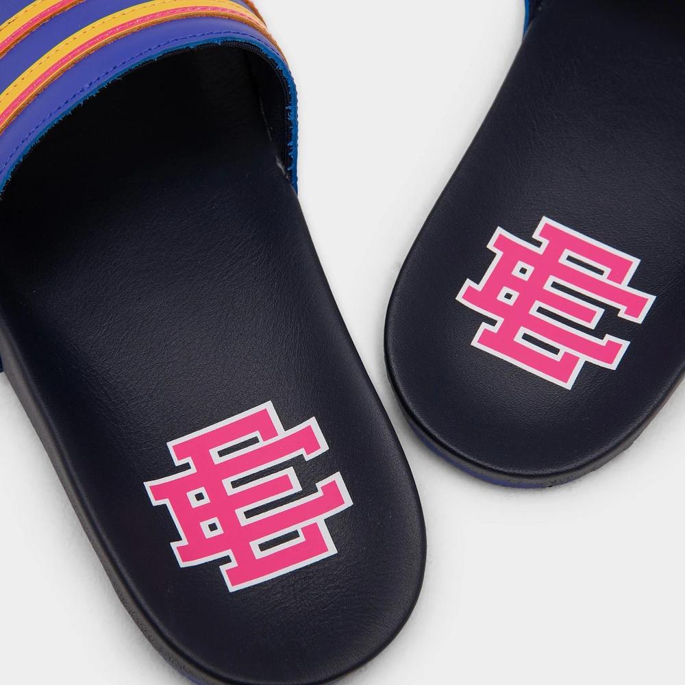 adidas x Eric Emanuel Adilette Slides Legion Ink / Sonic - Gold