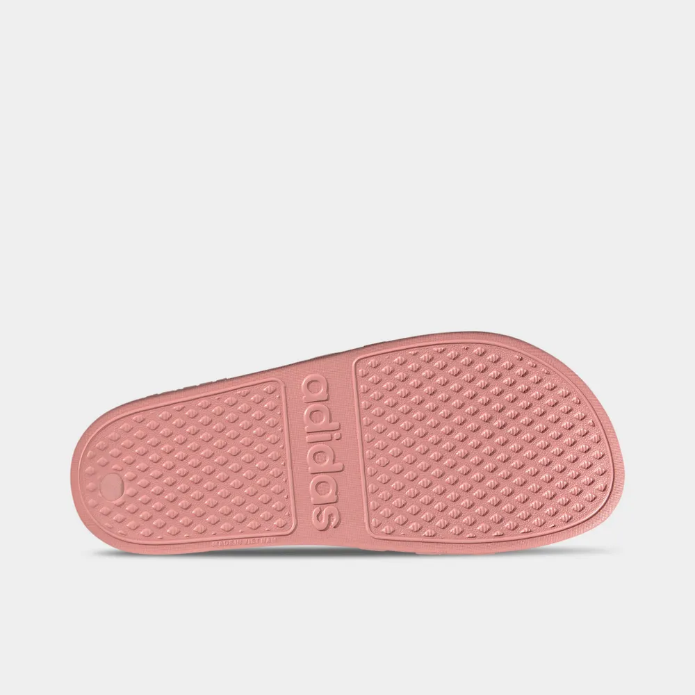 adidas Women's Adilette Aqua Wonder Mauve / White