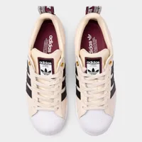 adidas Originals Women’s Superstar Bold Wonder White / Core Black - Victory Crimson