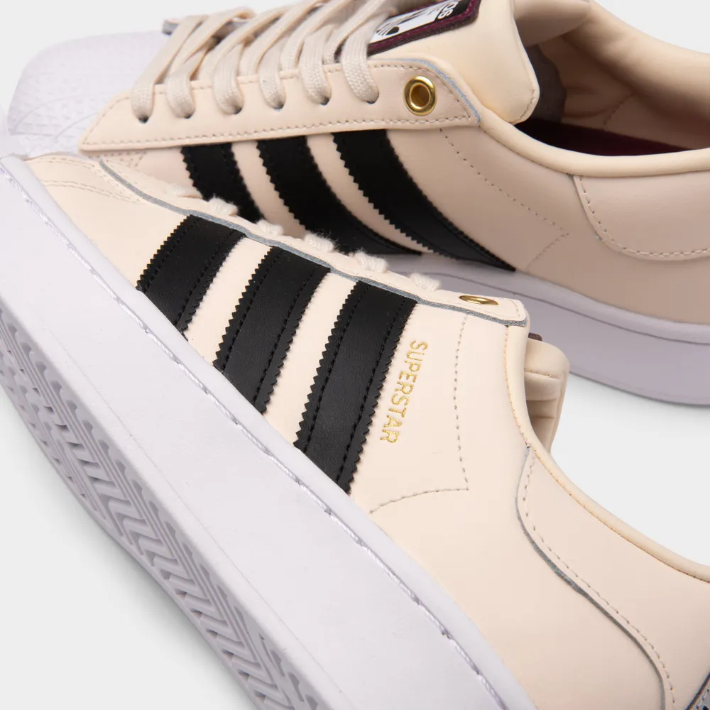 adidas Originals Women’s Superstar Bold Wonder White / Core Black - Victory Crimson