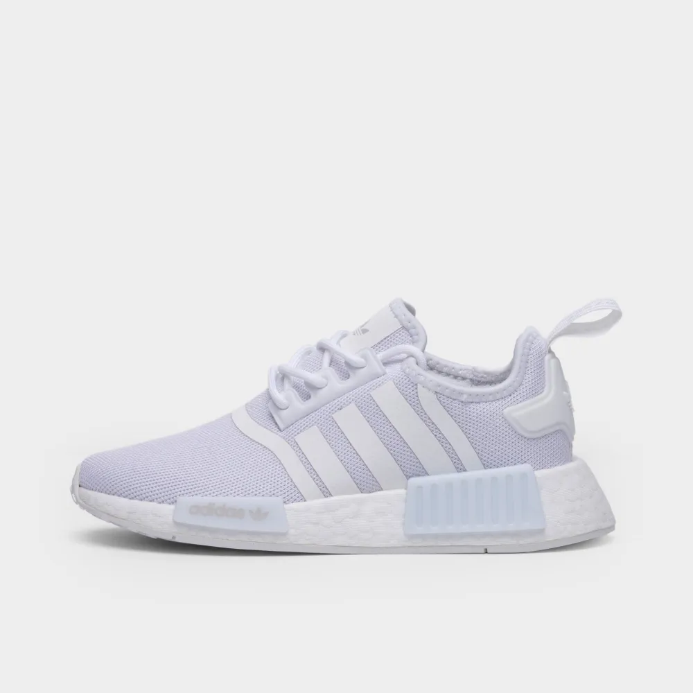 adidas Originals Juniors’ NMD_R1 Refined Cloud White / Grey One