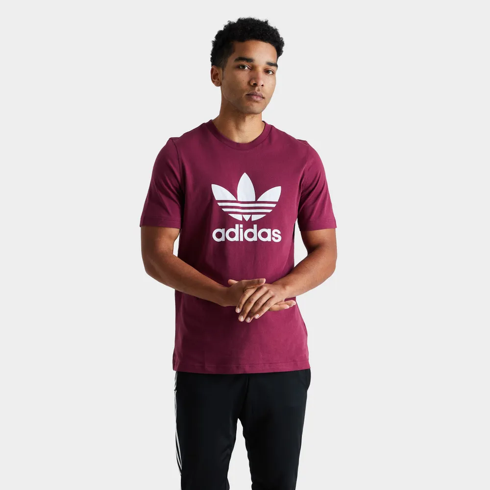 adidas Originals Adicolor Trefoil T-shirt Victory Crimson / White