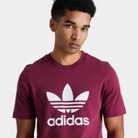 adidas Originals Adicolor Trefoil T-shirt Victory Crimson / White