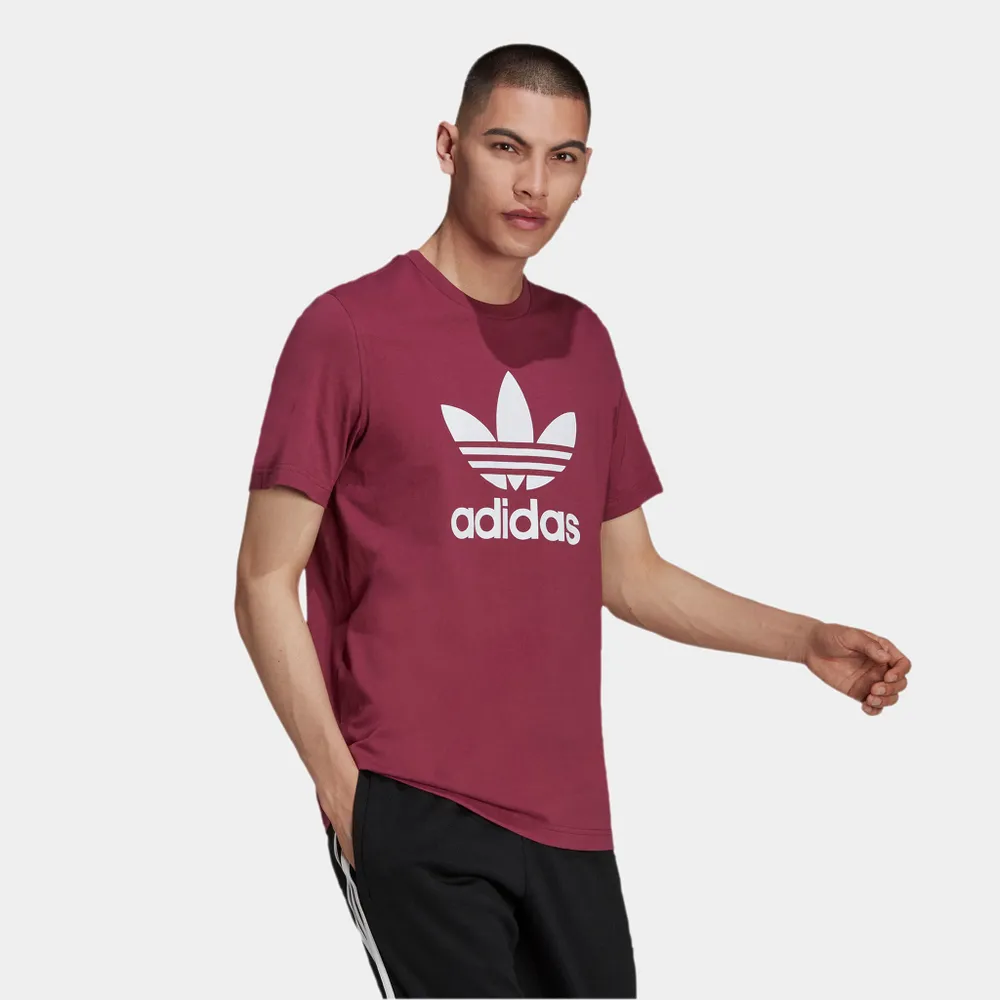 adidas Originals Adicolor Trefoil T-shirt Victory Crimson / White