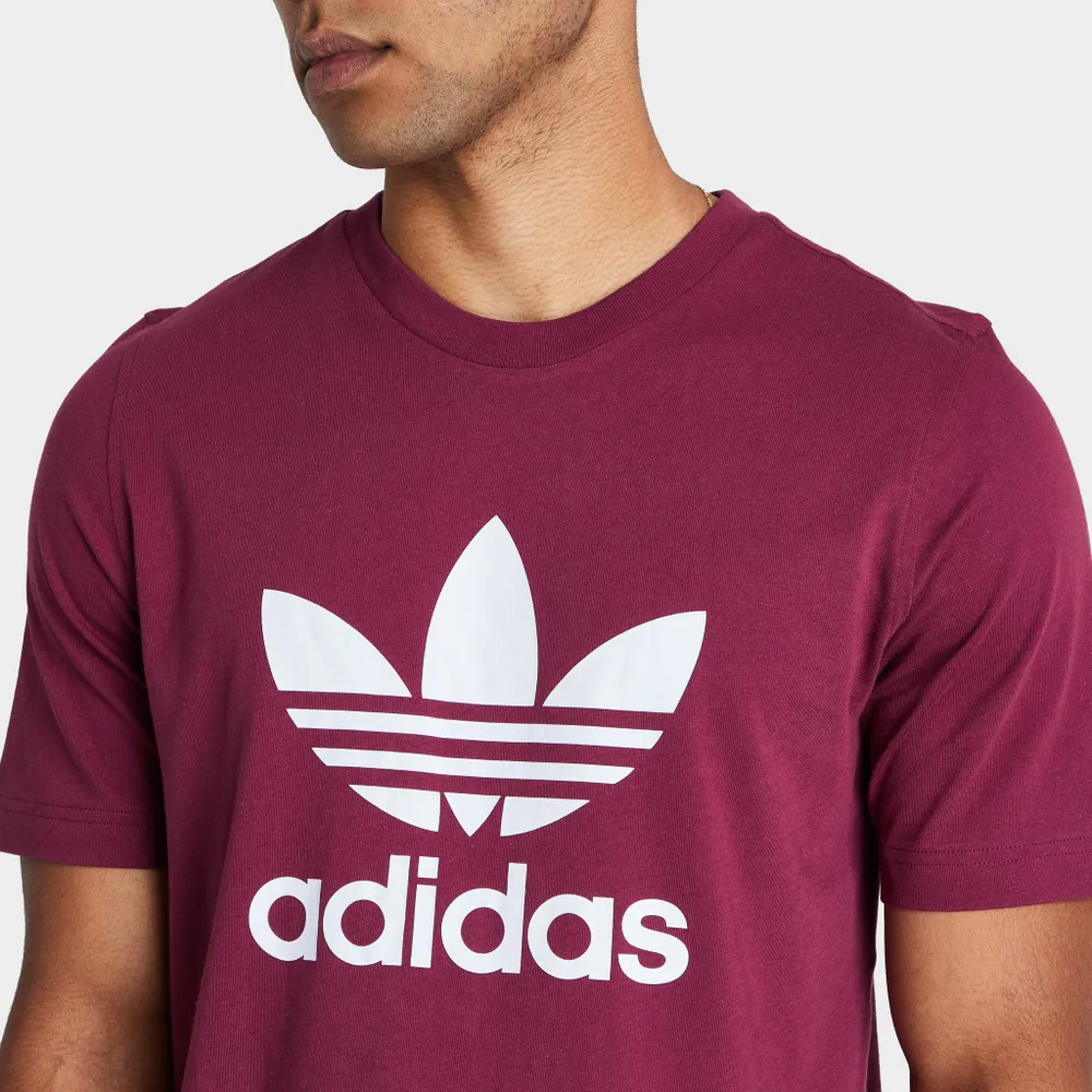 adidas Originals Adicolor Trefoil T-shirt Victory Crimson / White