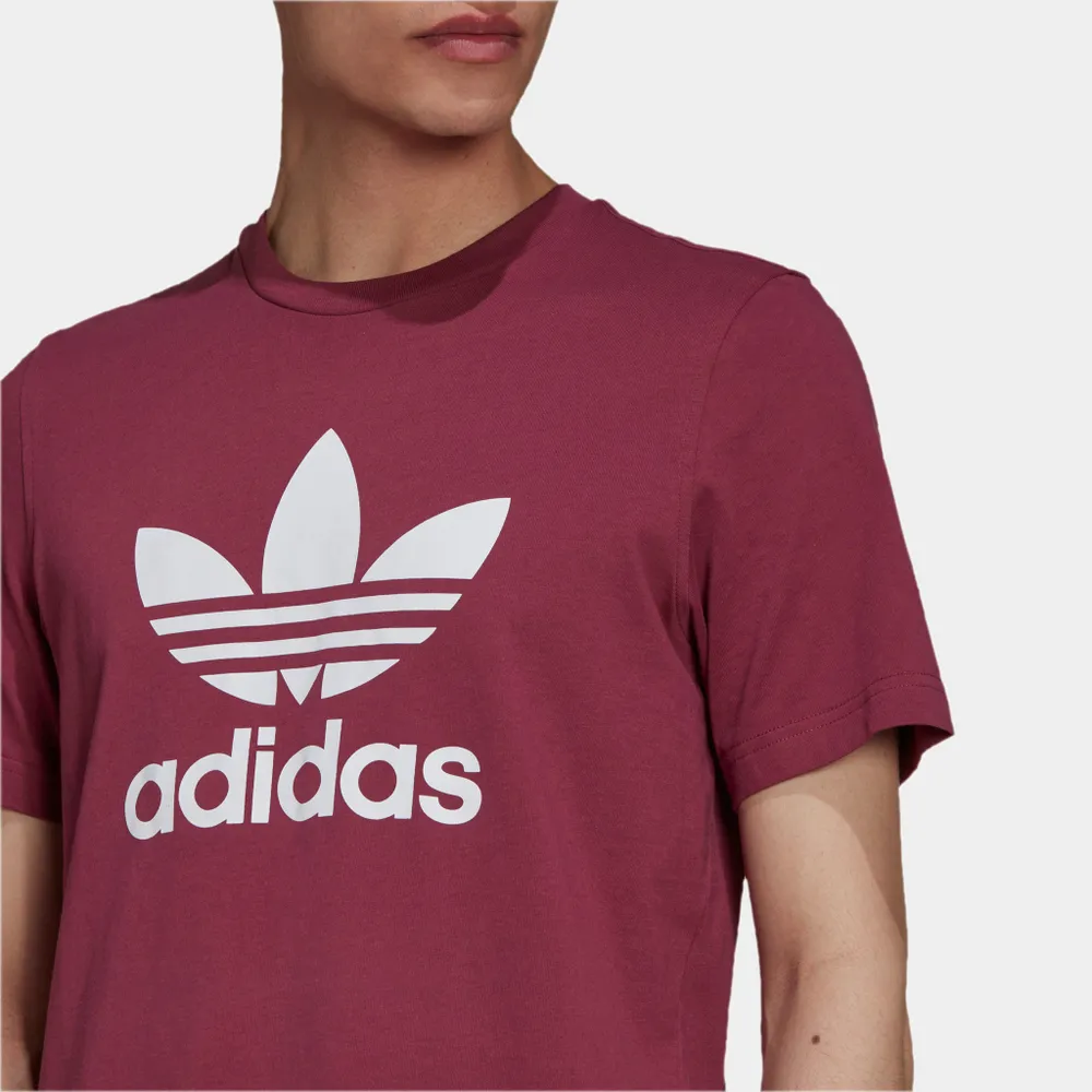 adidas Originals Adicolor Trefoil T-shirt Victory Crimson / White