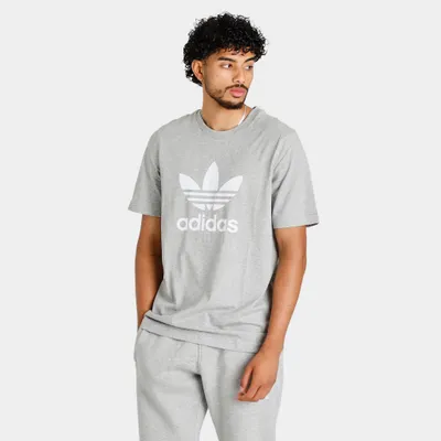 adidas Originals Adicolor Classics Trefoil T-shirt Medium Grey Heather / White