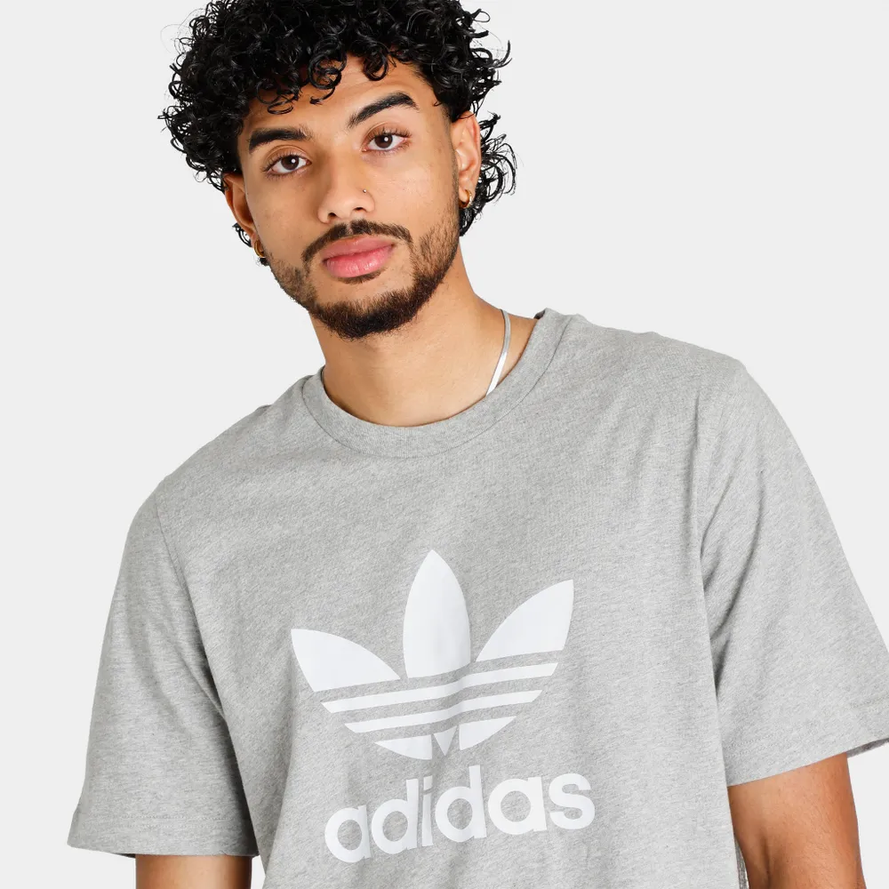 adidas Originals Adicolor Classics Trefoil T-shirt Medium Grey Heather / White