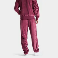 adidas Originals Adicolor Velour Track Pants / Victory Crimson