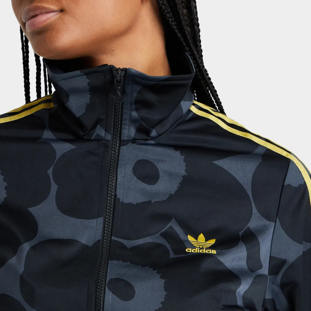 adidas Flower Firebird Track Jacket - Black