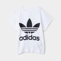 adidas Originals Childrens’ Trefoil T-shirt White / Black