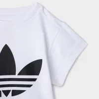 adidas Originals Childrens’ Trefoil T-shirt White / Black