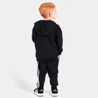 adidas Originals Kids’ Adicolor Pullover Hoodie Set Black / White