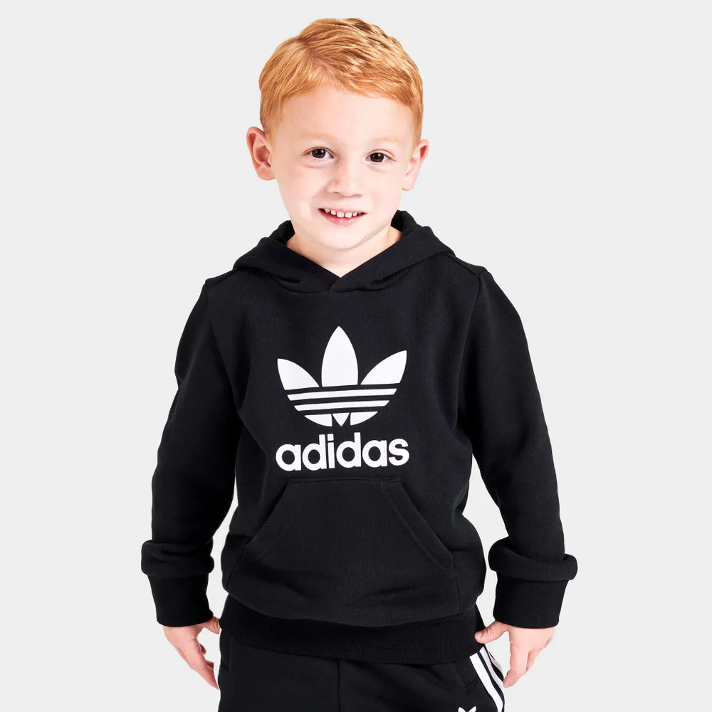 adidas Originals Kids’ Adicolor Pullover Hoodie Set Black / White