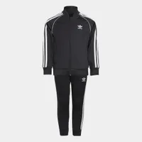 adidas Originals Children’s Adicolor Superstar Tracksuit Black / White