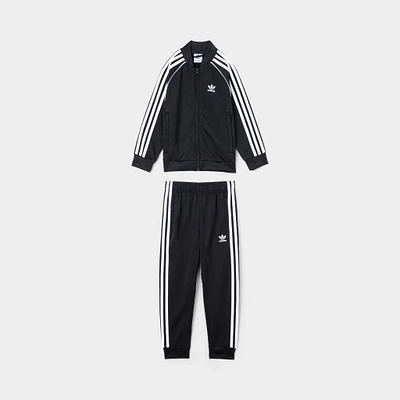 adidas Originals Childrens' Adicolor Superstar Tracksuit Black / White